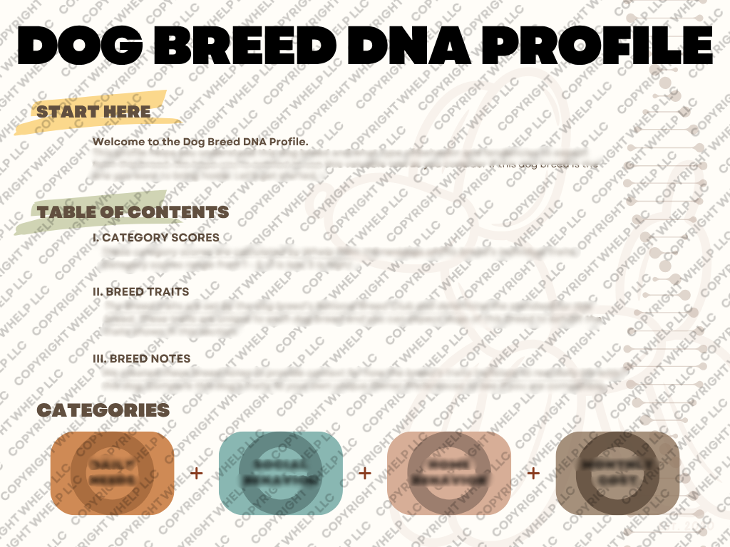 Dog Breed DNA Profile