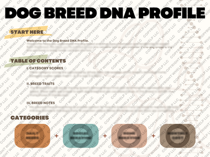 Dog Breed DNA Profile